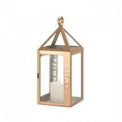 Rose Metal Frame Family Lantern