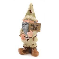 Support Our Troops Gnome