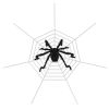 Halloween Decorations Spider Outdoor 49inch Halloween Spider with 126 inch Tarantula Mega Spider Web