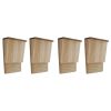 Bat Houses 4 pcs 8.7"x4.7"x13.4" Wood