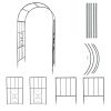 Arc Roof Wrought Iron Arch Plant Climbing Frame RT