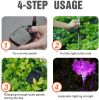 Solar Garden Lights, Outdoor Flowers Solar Garden Decor Yard Stake, IP65 Waterproof Garden Lights Solar Powered,Solar Flower Lights for Patio Pathway