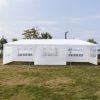 30''x10''(3 x 9m ) Seven Sides Portable Home Use Waterproof Tent with Spiral Tubes For Household, Wedding, Party, Parking Shed  XH