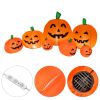 7PCS Halloween Blow up Inflatable Pumpkin Decoration-Lighted for Home Yard Garden Indoor and Outdoor Halloween Decoration Outdoor  YJ