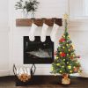 Artificial Christmas Tree with Baubles LED Lights Cloth Bag Base 25.2inches High Outdoor Indoor Office Home Party Holiday Season Decoration  YJ