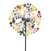 Kinetic Wind Spinners Outdoor Metal Yard Spinner with Gardening Decorations with Dual Direction Decorative Lawn Ornament Wind Mills