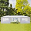 30''x10''(3 x 9m ) Seven Sides Portable Home Use Waterproof Tent with Spiral Tubes For Household, Wedding, Party, Parking Shed  XH