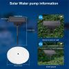 Backyard Pool 2.5W RGB 5V Solar Water Pump Light