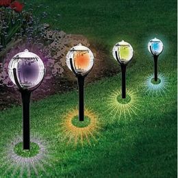 New Outdoor Solar Lawn Light, Creative Magic Ball, Home Garden Light, Garden Decoration Light, Street Light (Color: Color)