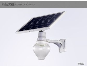 Solarlamp solar peach light LED integrated solar street lamp courtyard lamp new rural reconstruction (style: Peach shape  6W)