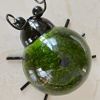 Set of 4 Cute Metal Ladybugs Garden Sculptures & Statues