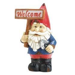 Welcome Gnome Solar Statue (SKU: 10018056)