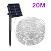 200-400LED 20M-40M Solar Power Fairy String Lights Party Xmas Decor Garden Outdoor Lamp