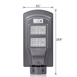 High Way Solar LED Wall Light (Type: 80W 160LED + Remote)