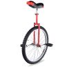 24in Wheel Unicycle Red