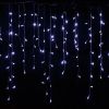 13FT 96LED Icicle String Light w/19 Drops Indoor/Outdoor Xmas Light Party Decor