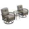 3pcs Outdoor Furniture Modern Wicker set