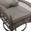 3pcs Outdoor Furniture Modern Wicker set