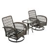 3pcs Outdoor Furniture Modern Wicker set