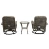 3pcs Outdoor Furniture Modern Wicker set