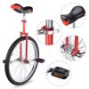 24in Wheel Unicycle Red