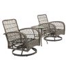 3pcs Outdoor Furniture Modern Wicker set