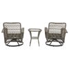 3pcs Outdoor Furniture Modern Wicker set